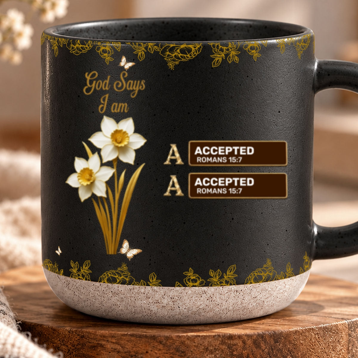God Says You Are, Gift For Women  | Personalized Pottery Mug