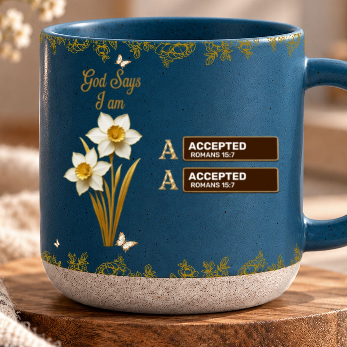 God Says You Are, Gift For Women  | Personalized Pottery Mug