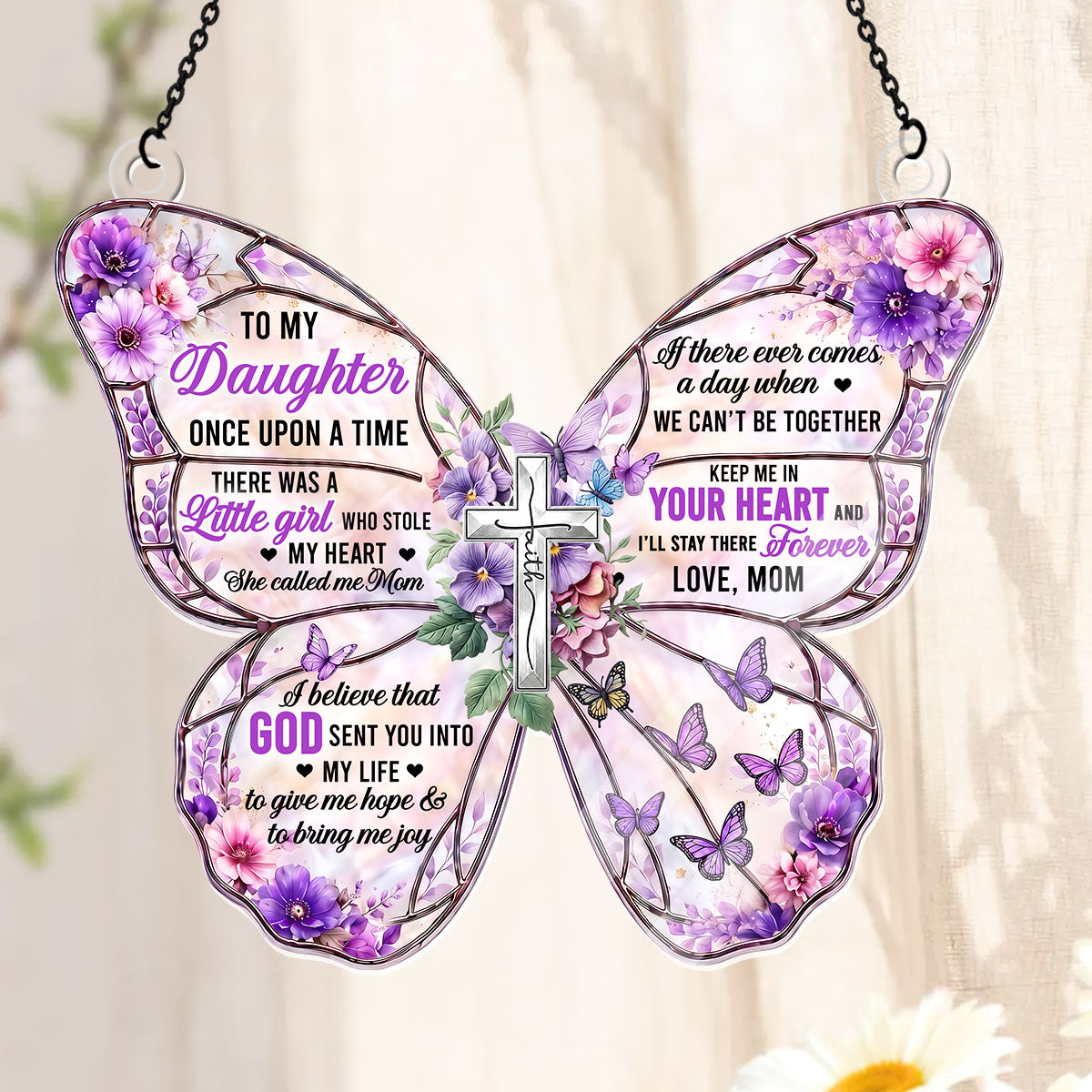 My Girl, Personalized Gift For Loved One | Personalized Acrylic Suncatcher