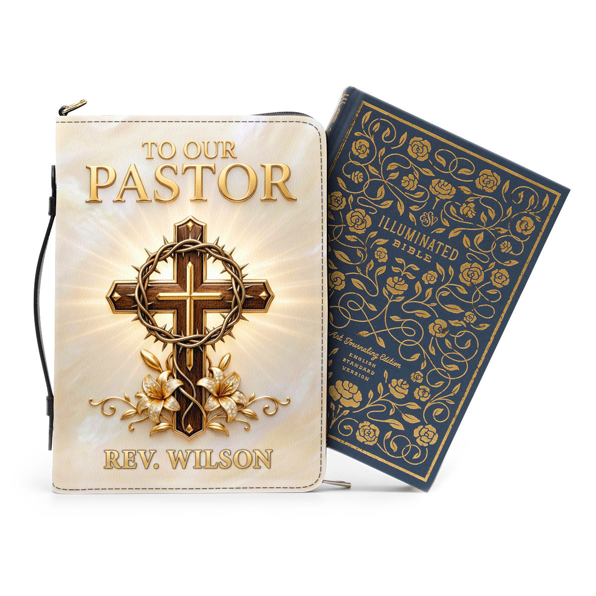 To Our Pastor For Having The Heart Of A Servant Leader | Personalized Bible Cover