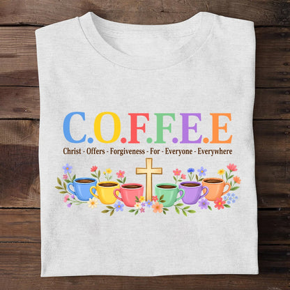 Christ Offers Forgiveness For Everyone, Gift For Family | 2D Unisex T-shirt