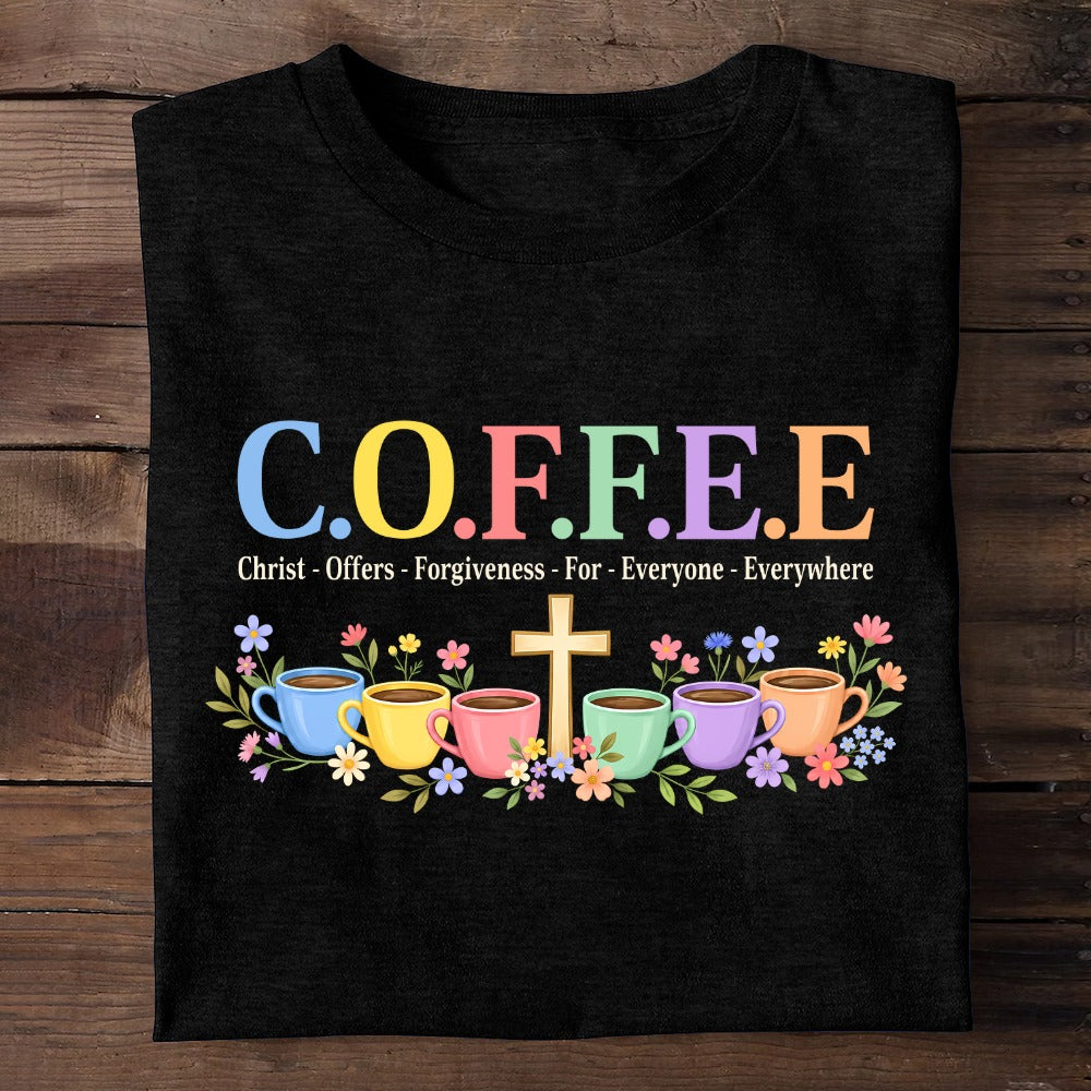 Christ Offers Forgiveness For Everyone, Gift For Family | 2D Unisex T-shirt