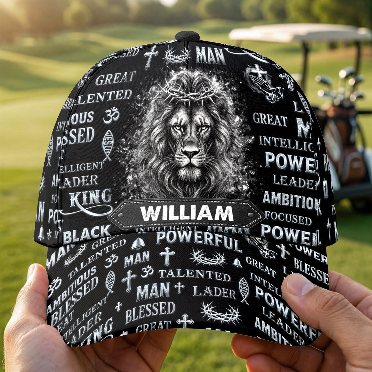 God Says I Am Black Man, Gift For Men | Personalized Classic Cap