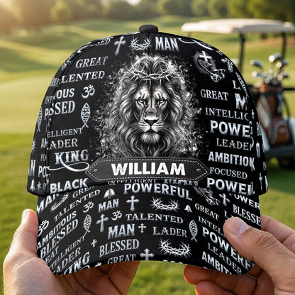God Says I Am Black Man, Gift For Men | Personalized Classic Cap