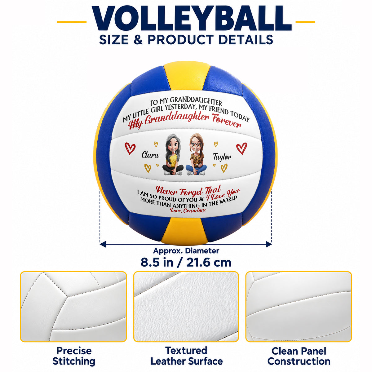My Children Forever, Gift For Children | Personalized Volleyball