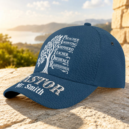 Our Pastor, Gift For Pastor | Personalized Classic Cap