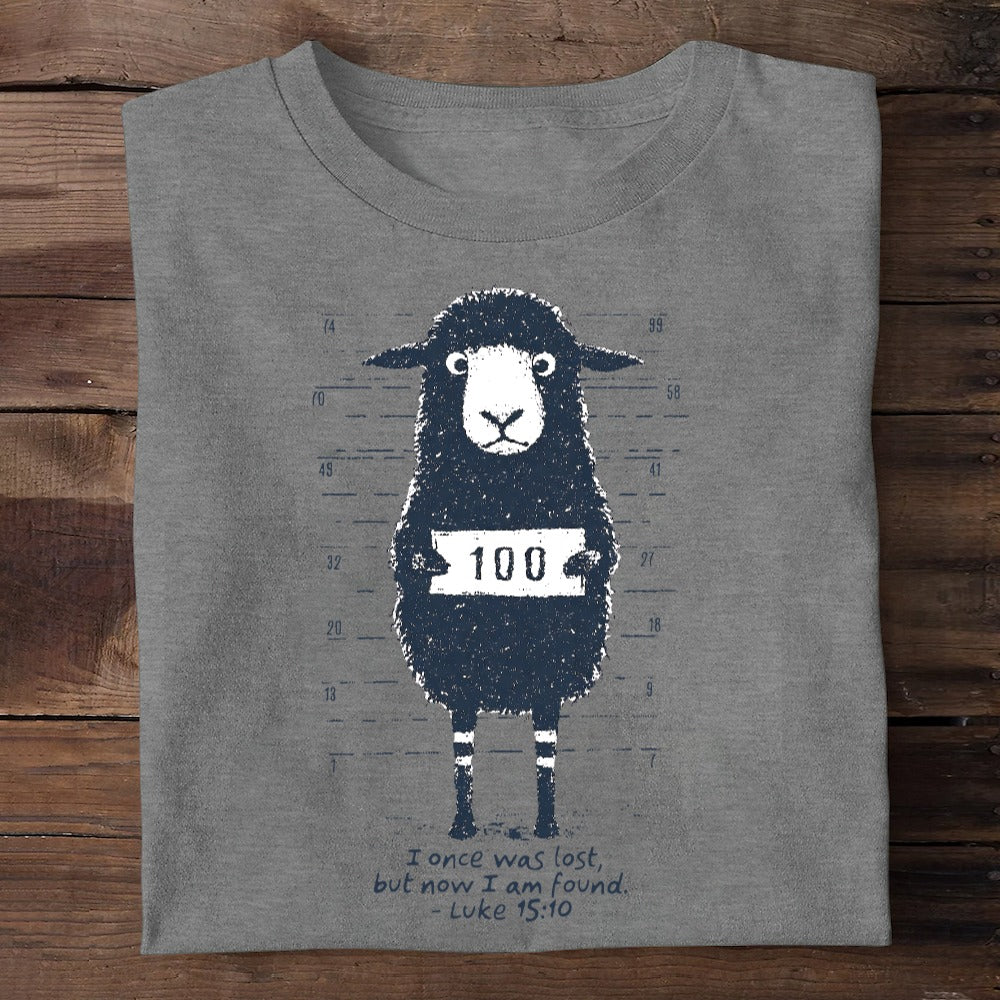 I Once Was Lost But Now I Am Found, Amazing Grace | 2D Unisex T-shirt