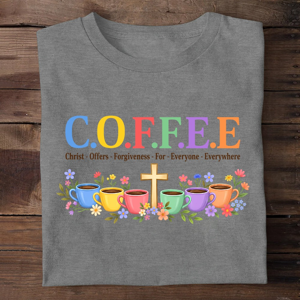 Christ Offers Forgiveness For Everyone, Gift For Family | 2D Unisex T-shirt