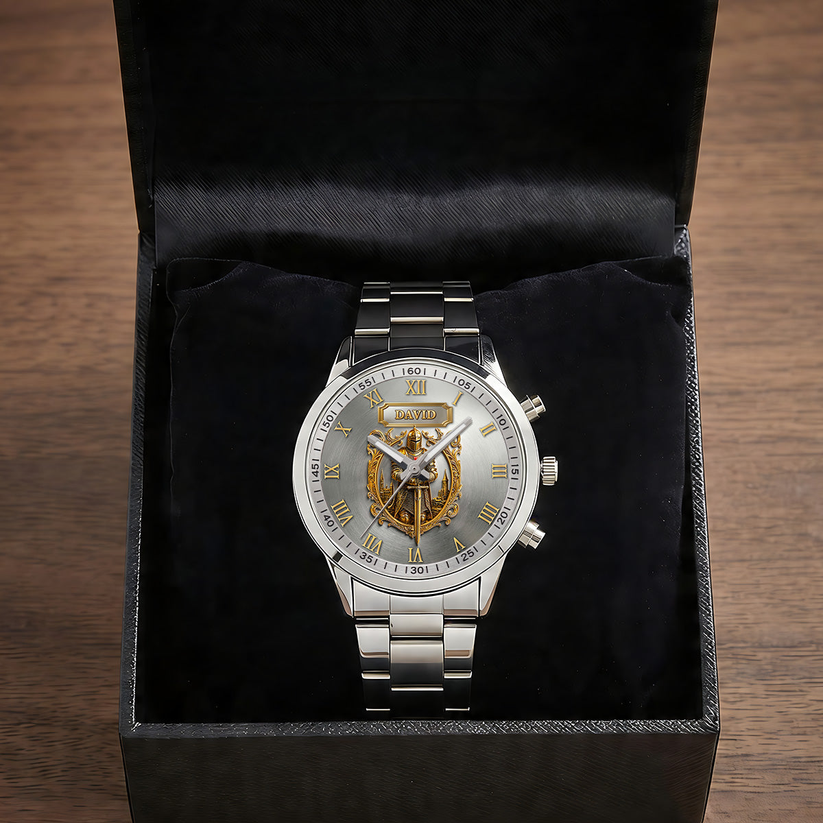 Knight Of God | Personalized Men's Wrist Watch