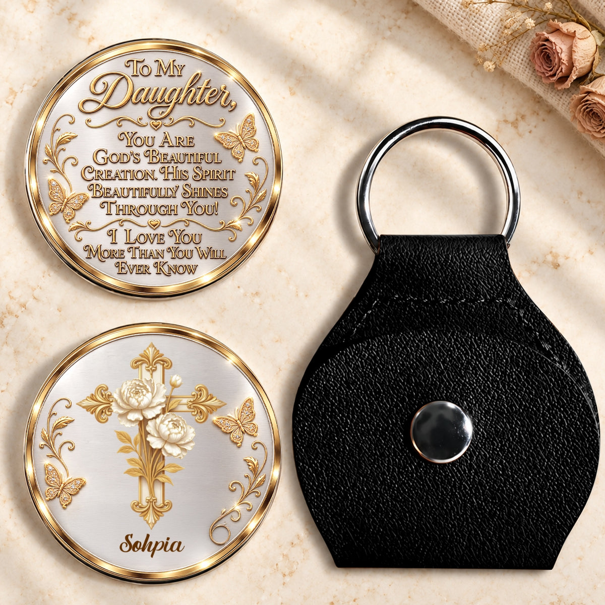 Beautiful Creation, Gift For Loved One | Personalized Pocket Hug