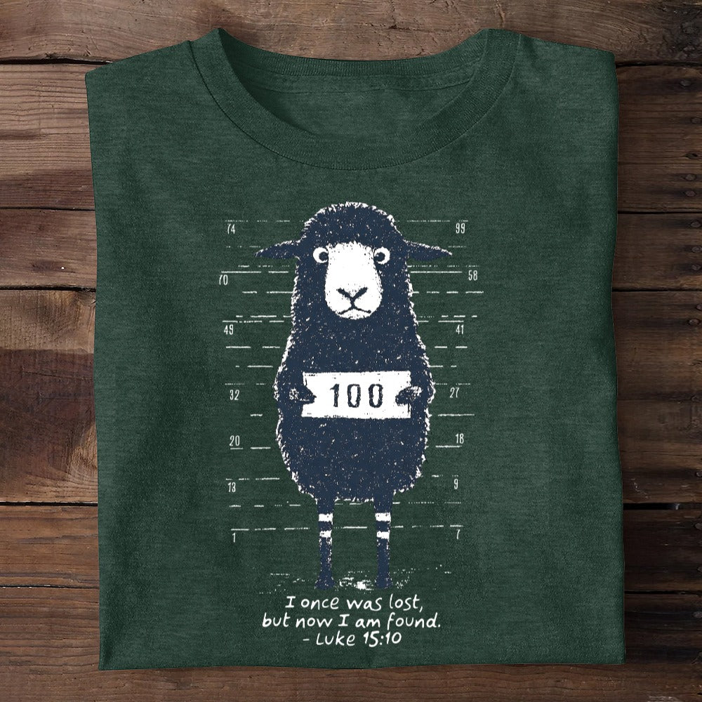 I Once Was Lost But Now I Am Found, Amazing Grace | 2D Unisex T-shirt