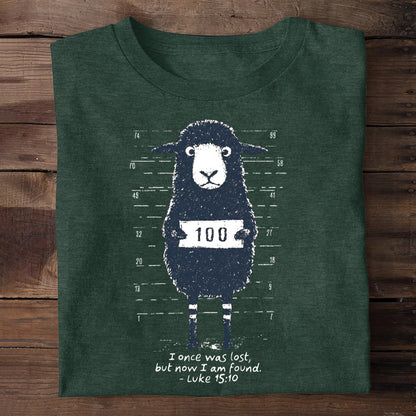 I Once Was Lost But Now I Am Found, Amazing Grace | 2D Unisex T-shirt