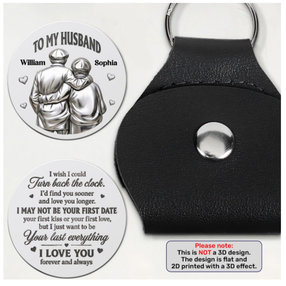 I Just Want To Be Your Last Everything, Gift For Loved One | Personalized Pocket Hug