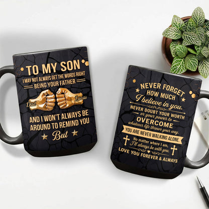 Watching You Be A Dad , Gift For Dad | Personalized Ceramic Coffee Mug