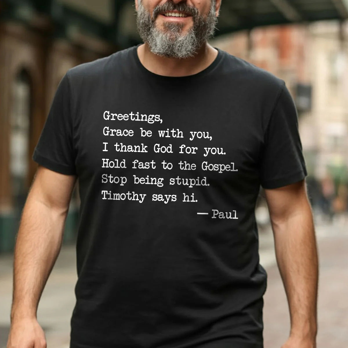 Grace Be With You | 2D Unisex T-shirt