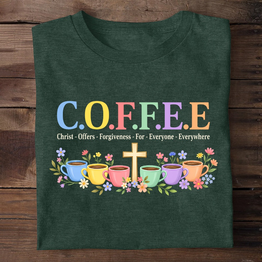 Christ Offers Forgiveness For Everyone, Gift For Family | 2D Unisex T-shirt