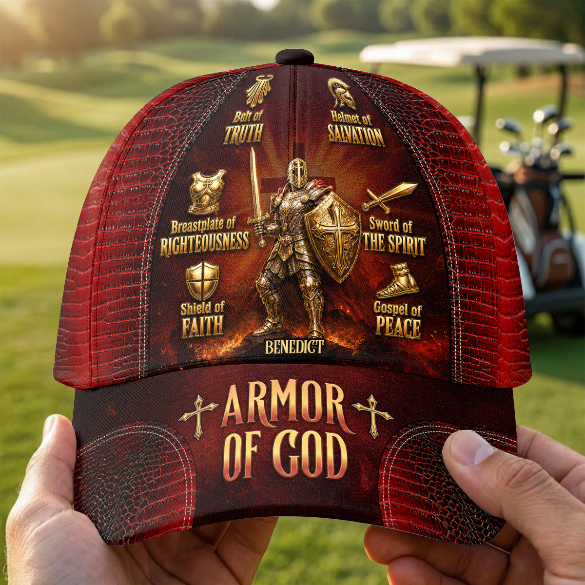 Armor Of God, Gift For Men  | Personalized Classic Cap