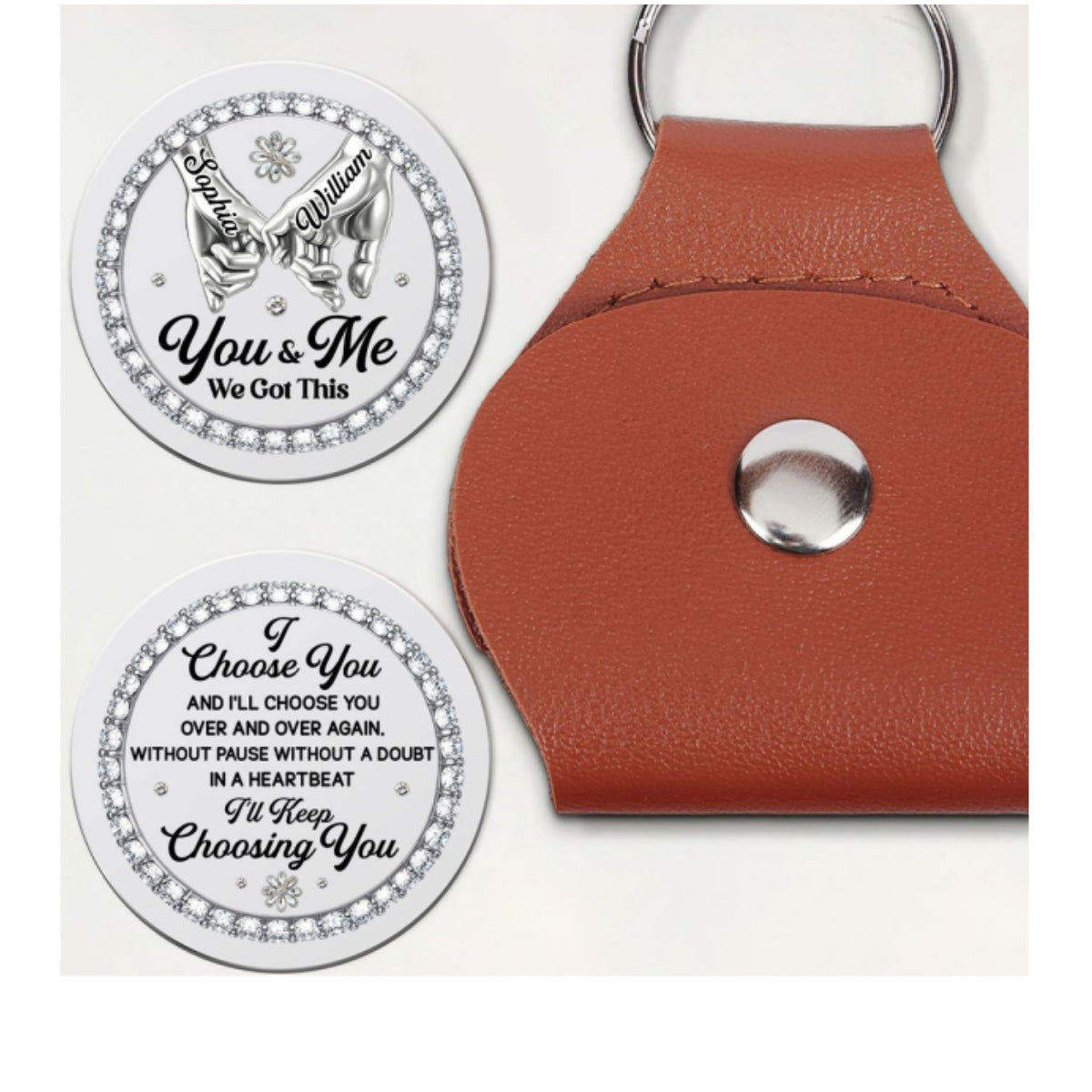 Choose You Over Again - Personalized Pocket Hug