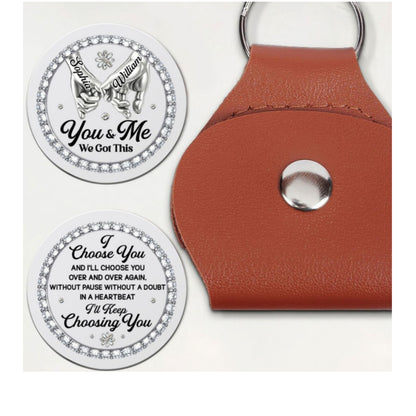 Choose You Over Again - Personalized Pocket Hug