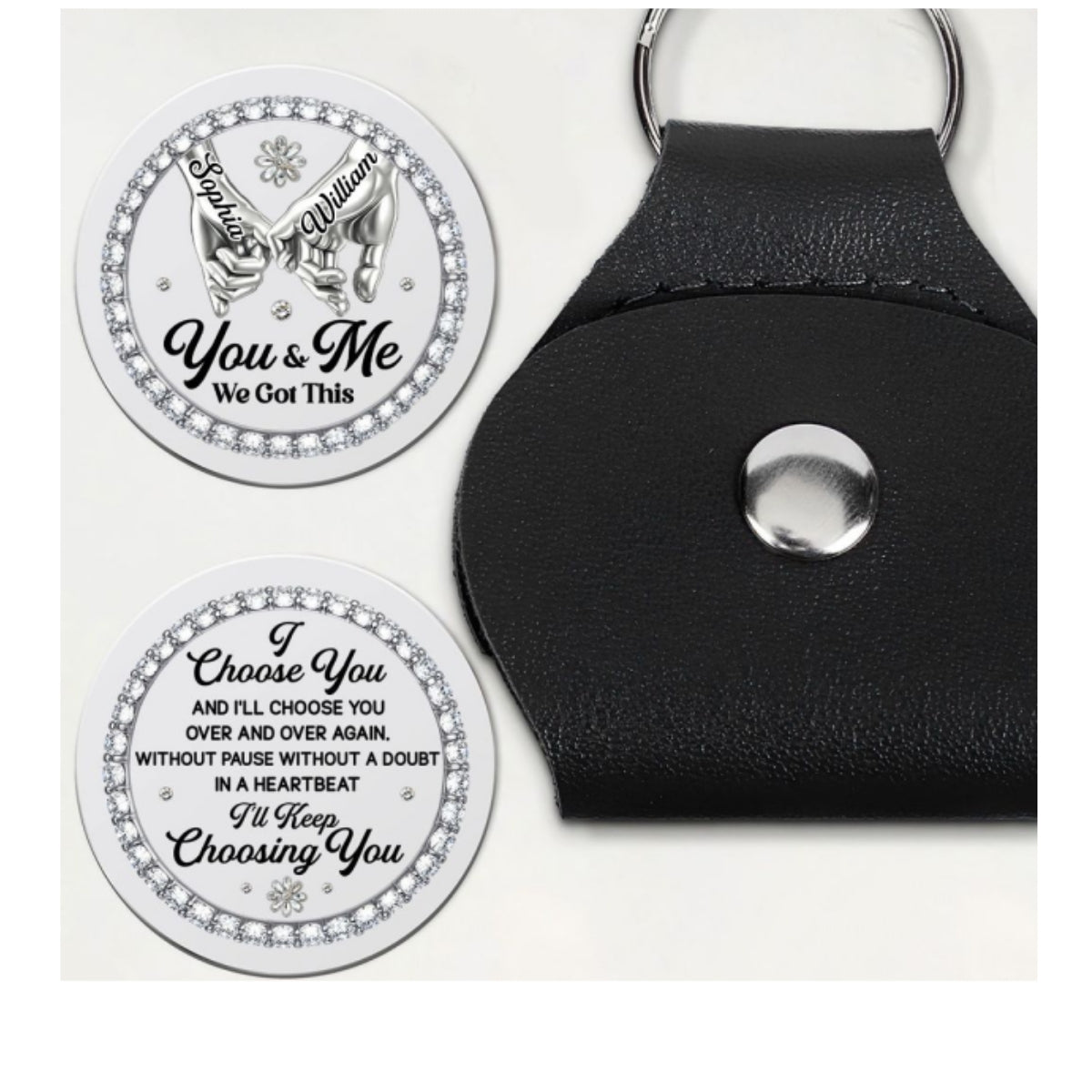 Choose You Over Again - Personalized Pocket Hug