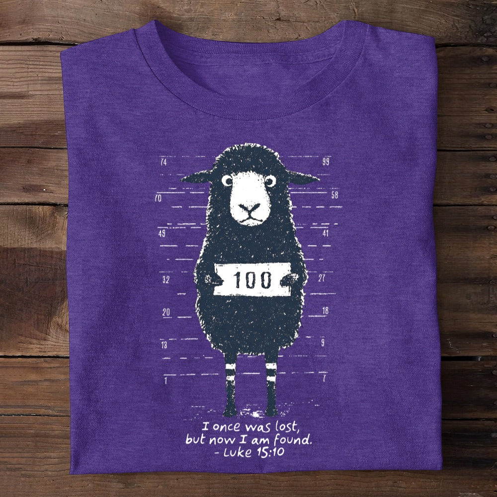 I Once Was Lost But Now I Am Found, Amazing Grace | 2D Unisex T-shirt