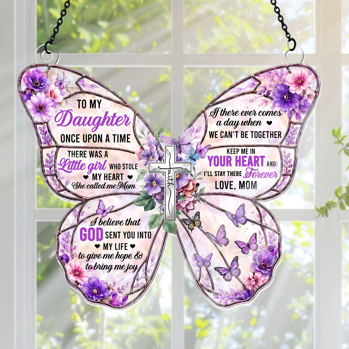 My Girl, Personalized Gift For Loved One | Personalized Acrylic Suncatcher