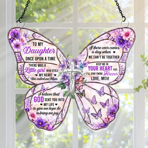 My Girl, Personalized Gift For Loved One | Personalized Acrylic Suncatcher