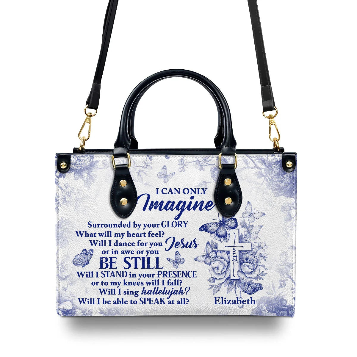 I Can Only Imagine | Personalized Leather Handbag