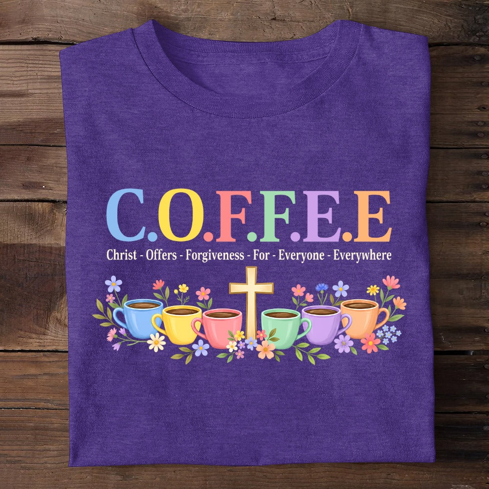 Christ Offers Forgiveness For Everyone, Gift For Family | 2D Unisex T-shirt