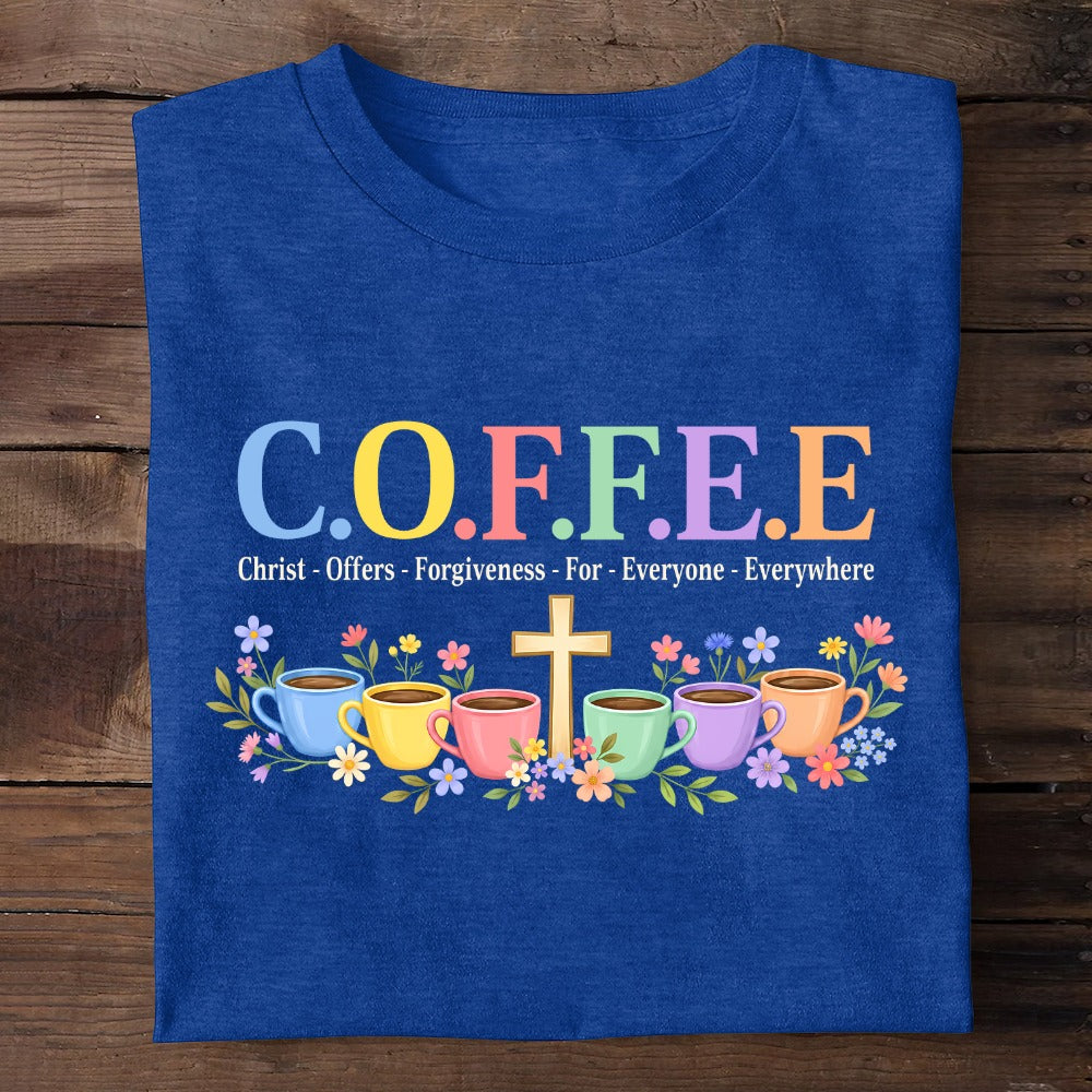 Christ Offers Forgiveness For Everyone, Gift For Family | 2D Unisex T-shirt