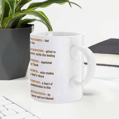 Thank You Pastor, Gift For Pastor | Personalized Ceramic Coffee Mug