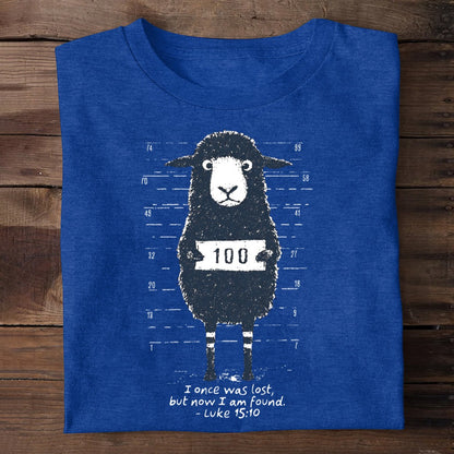 I Once Was Lost But Now I Am Found, Amazing Grace | 2D Unisex T-shirt