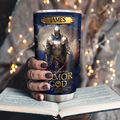 Armor Of God | Personalized Stainless Steel Tumbler