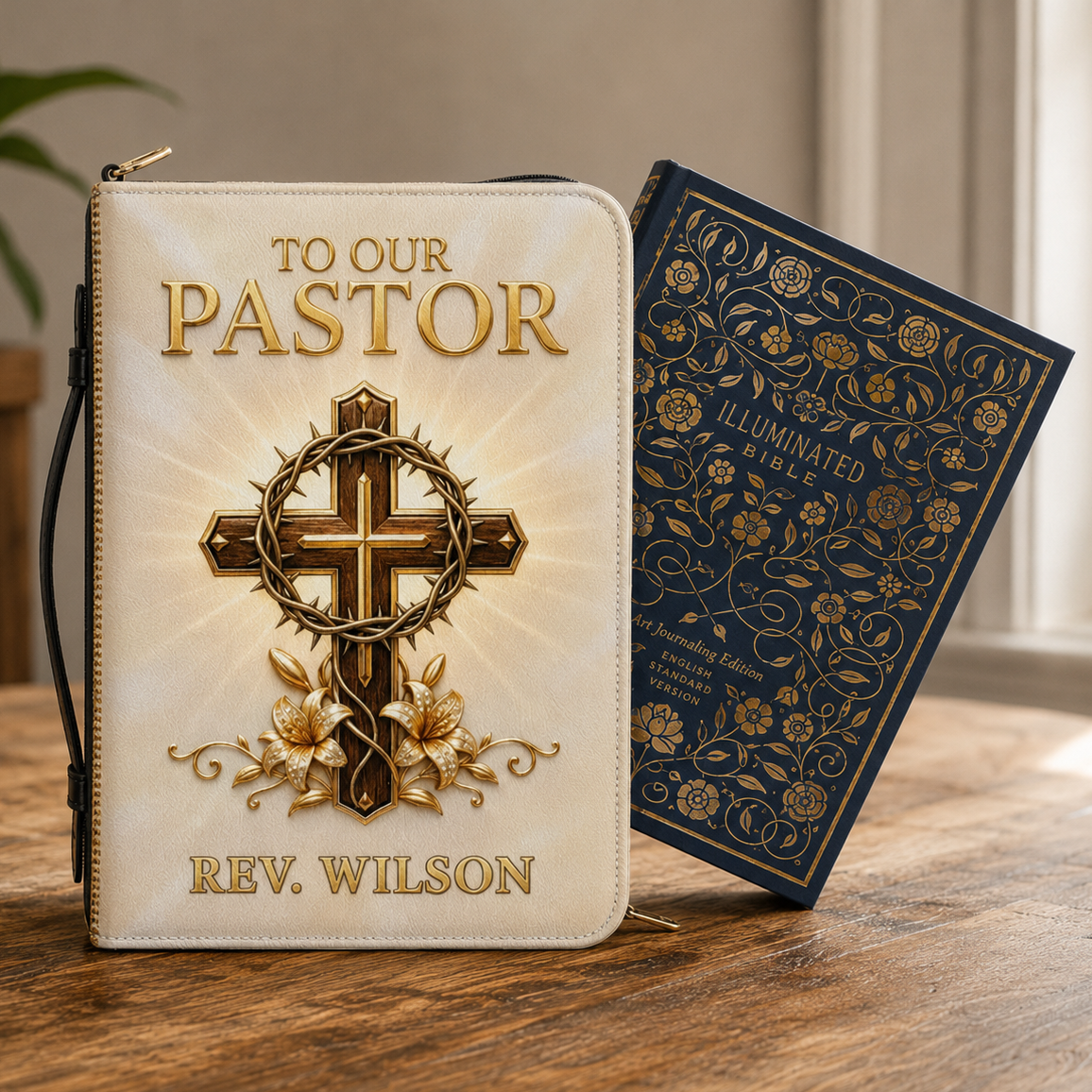 To Our Pastor For Having The Heart Of A Servant Leader, Gift of Appreciation | Bible Cover
