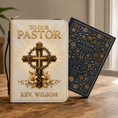 To Our Pastor For Having The Heart Of A Servant Leader, Gift of Appreciation | Bible Cover