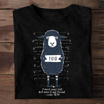 I Once Was Lost But Now I Am Found, Amazing Grace | 2D Unisex T-shirt