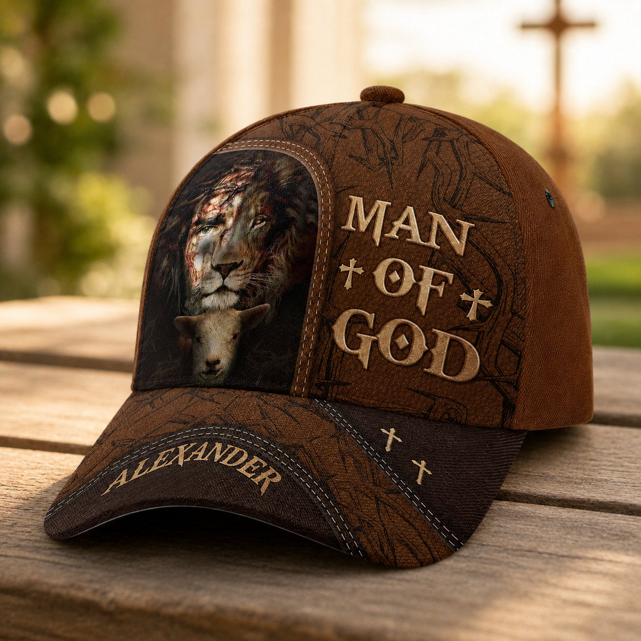 Man Of God, Christian Gift | Personalized Classic Cap