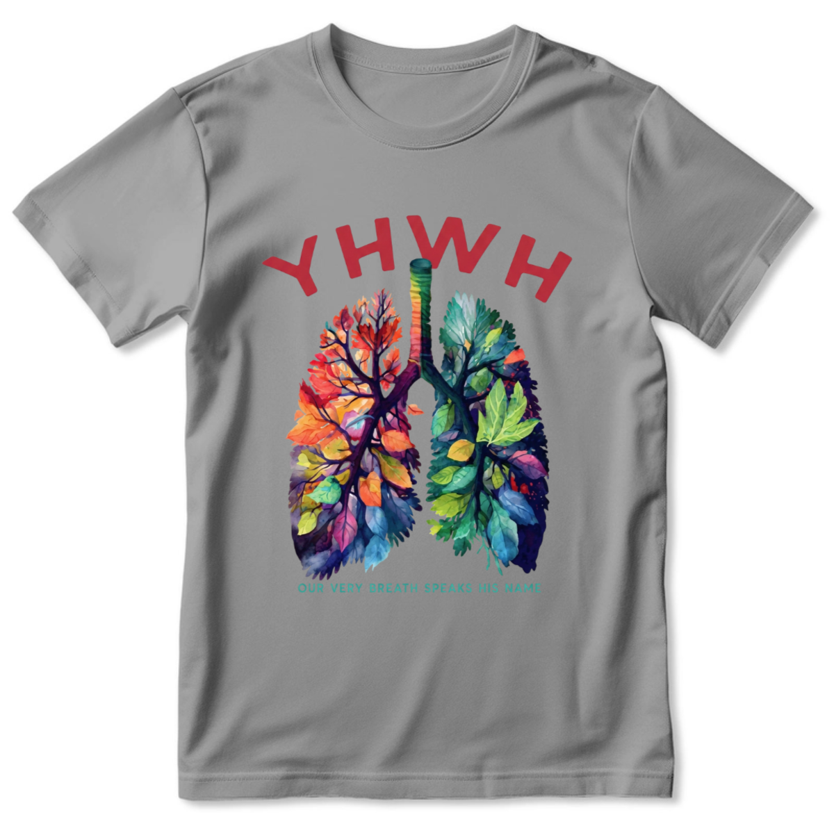 YAHWEH Our Very Breath Speaks His Name | 2D Unisex T-shirt