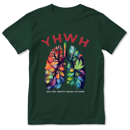 YAHWEH Our Very Breath Speaks His Name | 2D Unisex T-shirt