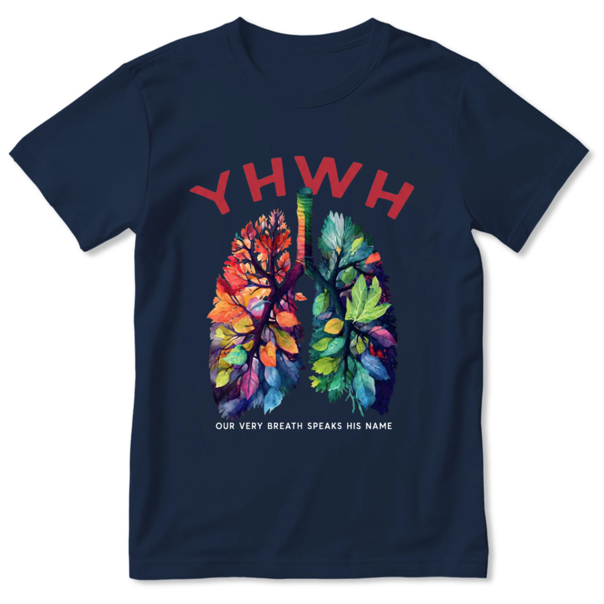 YAHWEH Our Very Breath Speaks His Name | 2D Unisex T-shirt