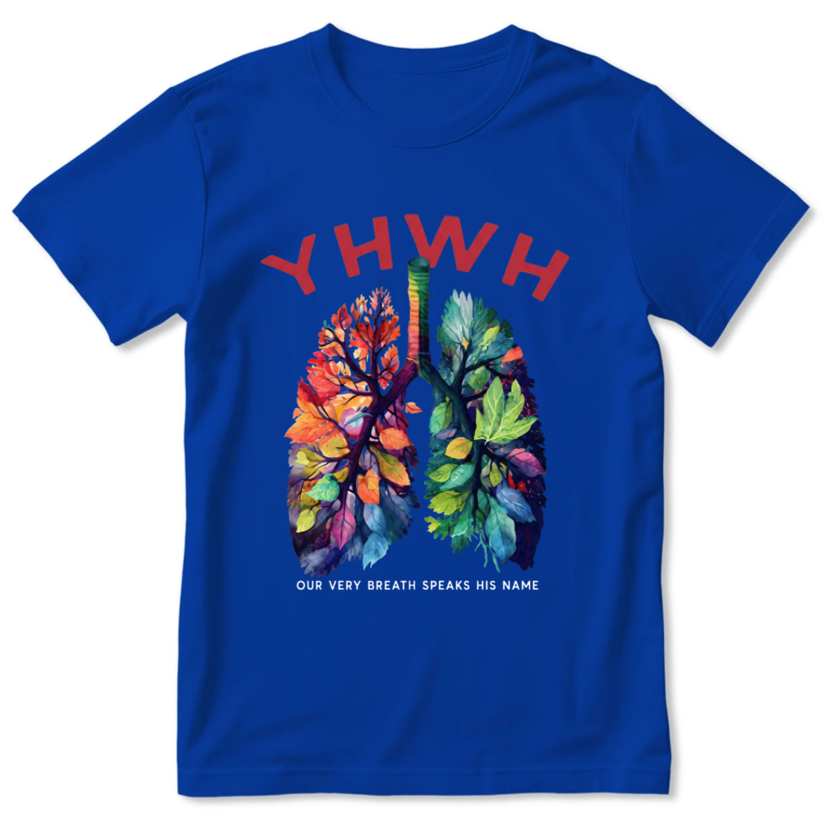 YAHWEH Our Very Breath Speaks His Name | 2D Unisex T-shirt