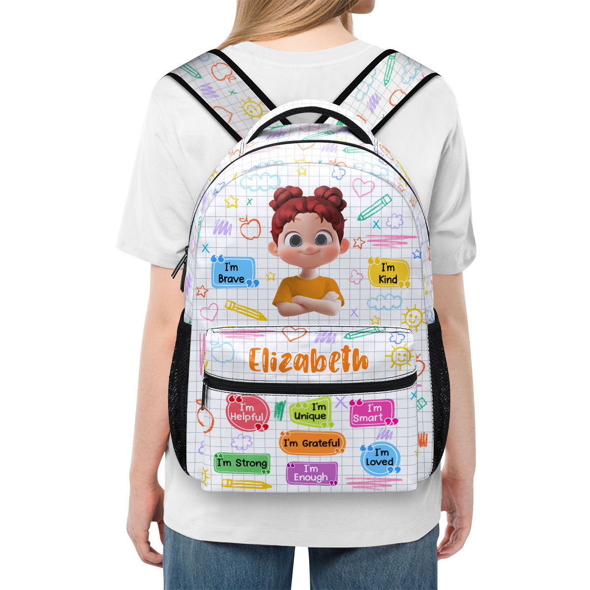 Rocking In My School Shoes | Personalized Backpack