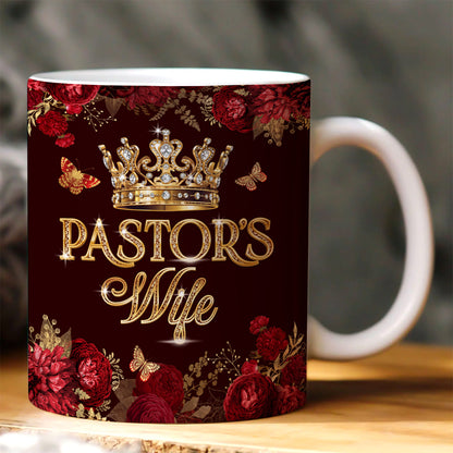 For Pastor’s Wife, Gift For Pastor's Wife | Personalized Ceramic Coffee Mug