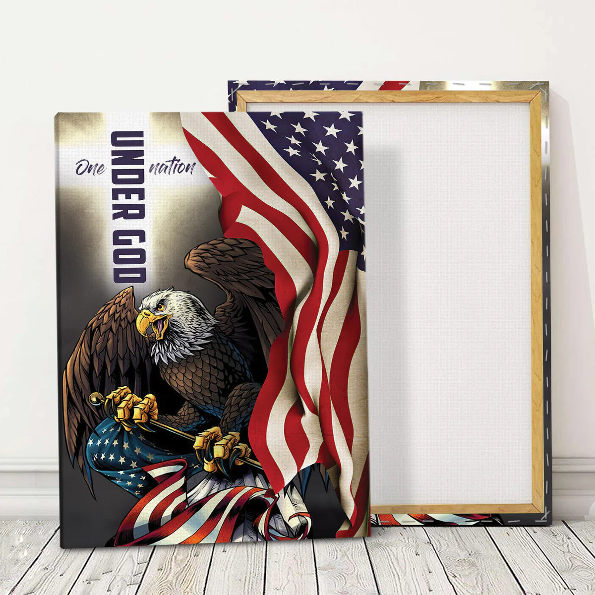 God Bless America - Personalized Canvas