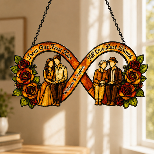 Personalized Acrylic Suncatcher, Gift of Light | Personalized Acrylic Suncatcher