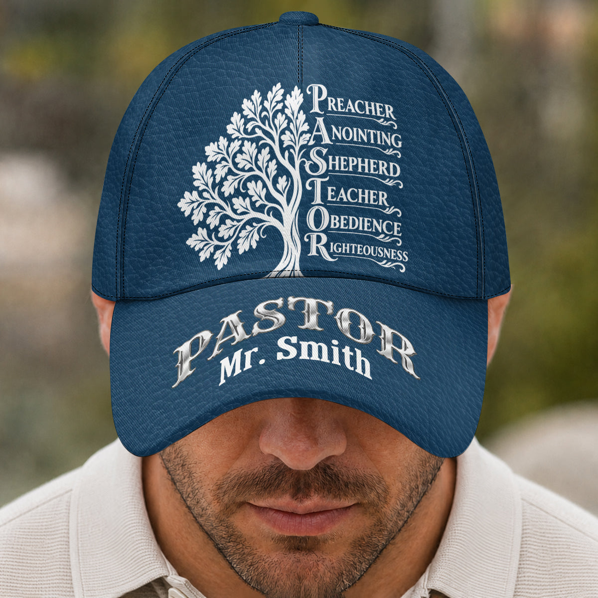 Our Pastor, Gift For Pastor | Personalized Classic Cap