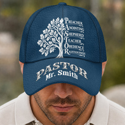 Our Pastor, Gift For Pastor | Personalized Classic Cap