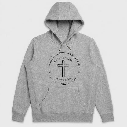 He Is Not Here He Has Risen, Easter Christian Gift - 2D Unisex Hoodie