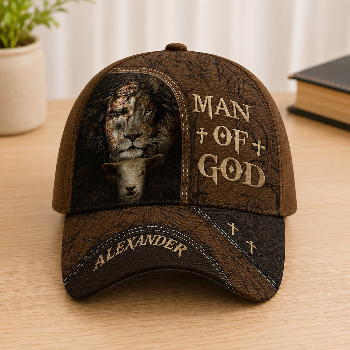 Man Of God, Christian Gift | Personalized Classic Cap