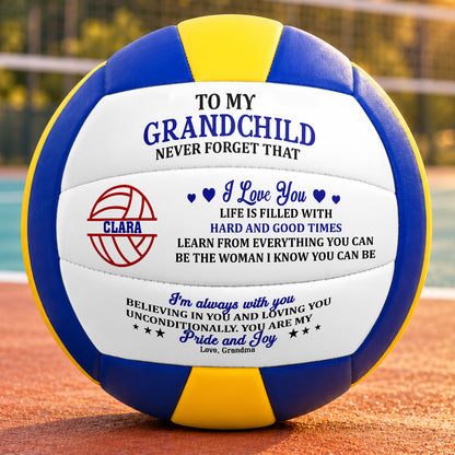 Believe In You, Gift For Loved One | Personalized Volleyball